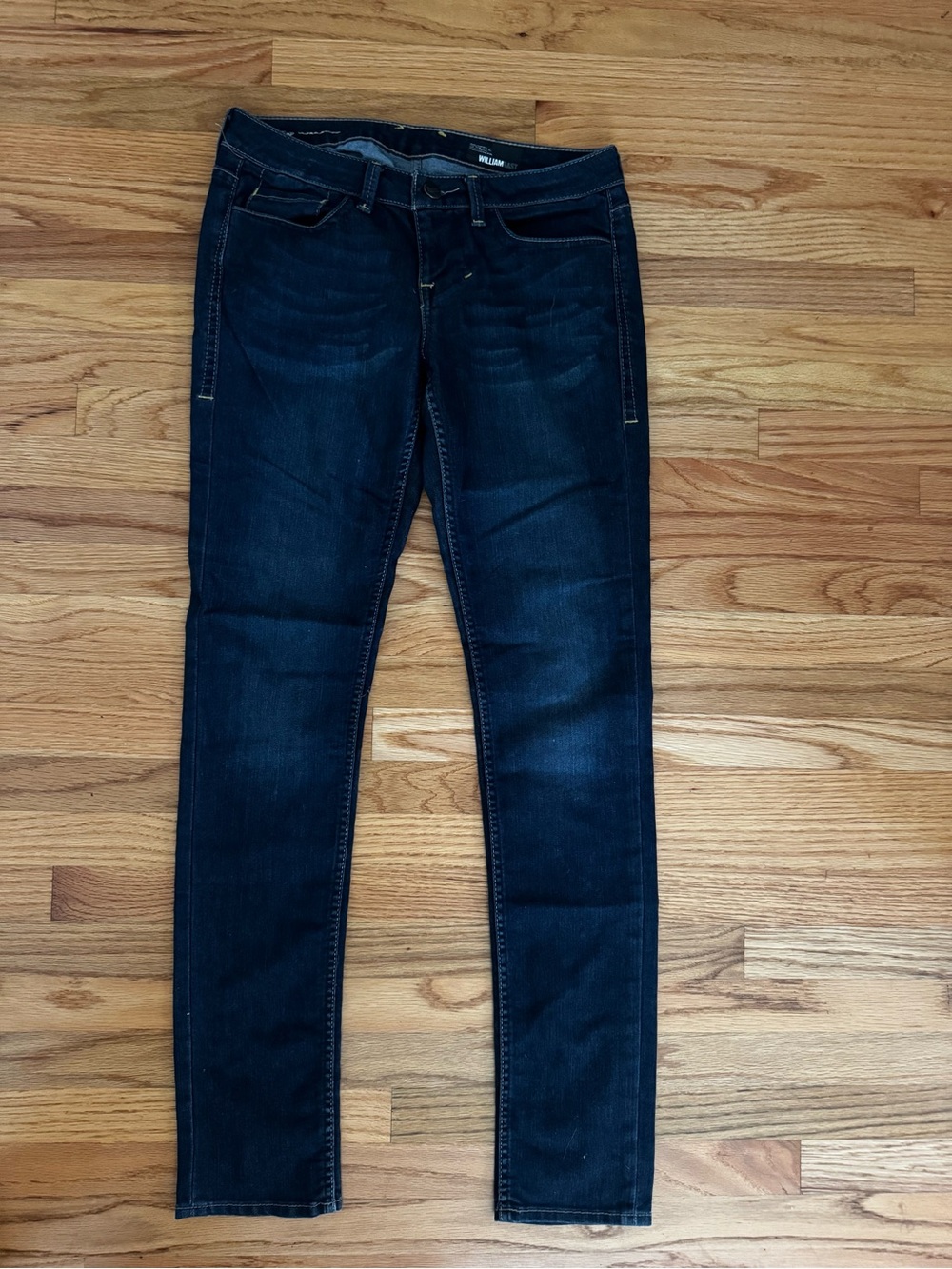 William Rast Dark Indigo Skinny Jeans